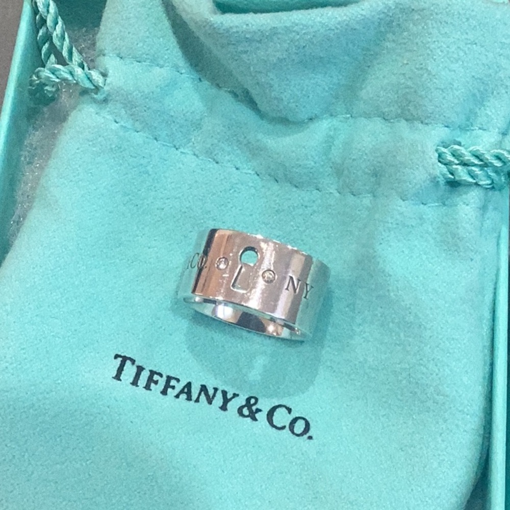 Tiffany & Co. Silver & diamond  Ring